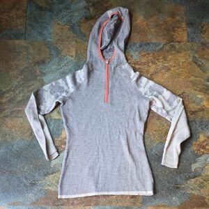 SMARTWOOL Dacono Hoodie Sweater - Women's Sandstone Heather / S